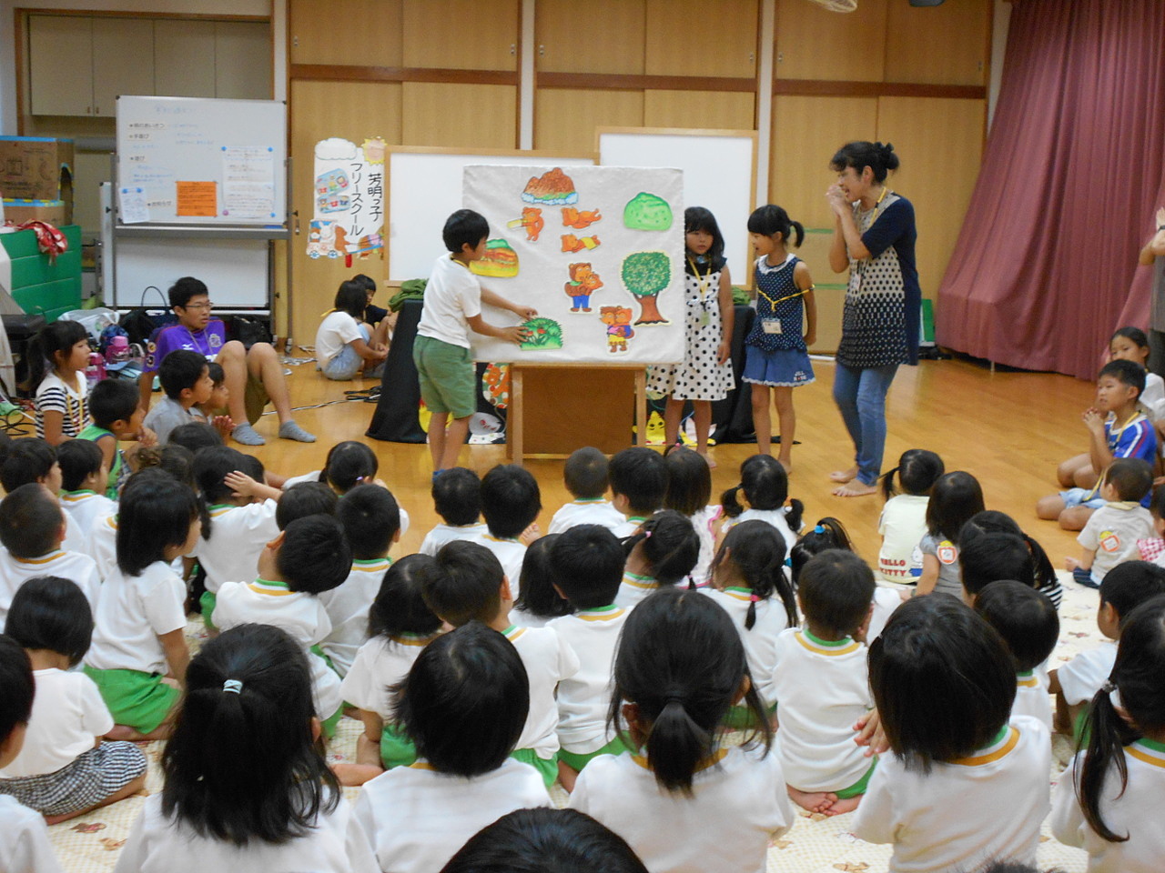 芳明小学校フリースクールお楽しみ会